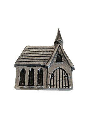 Carson Pewter Christmas House Church Reversible Advent Candle Holder